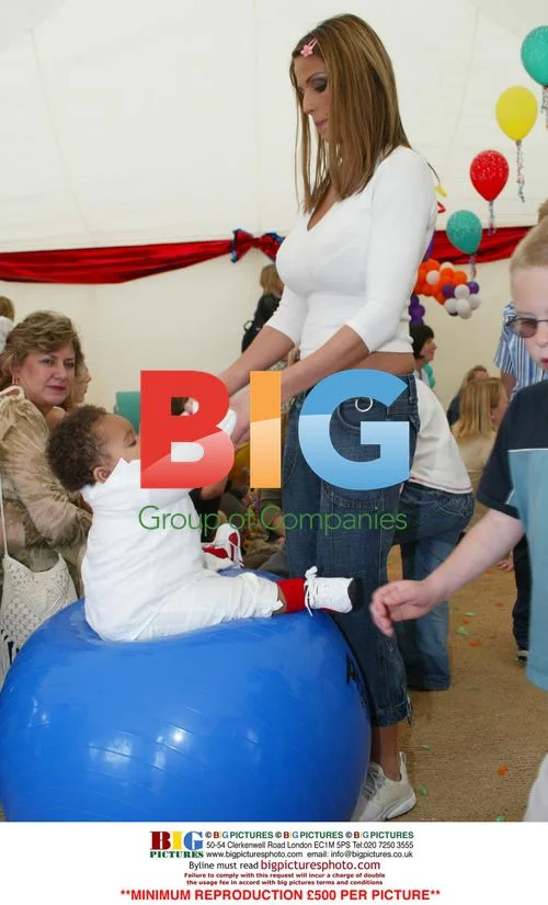 Jordan and Son Celebrate Harvey's 1st Birthday