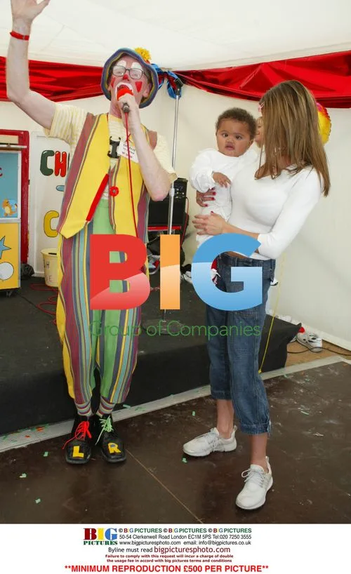 Jordan and Son Harvey Celebrate 1st Birthday