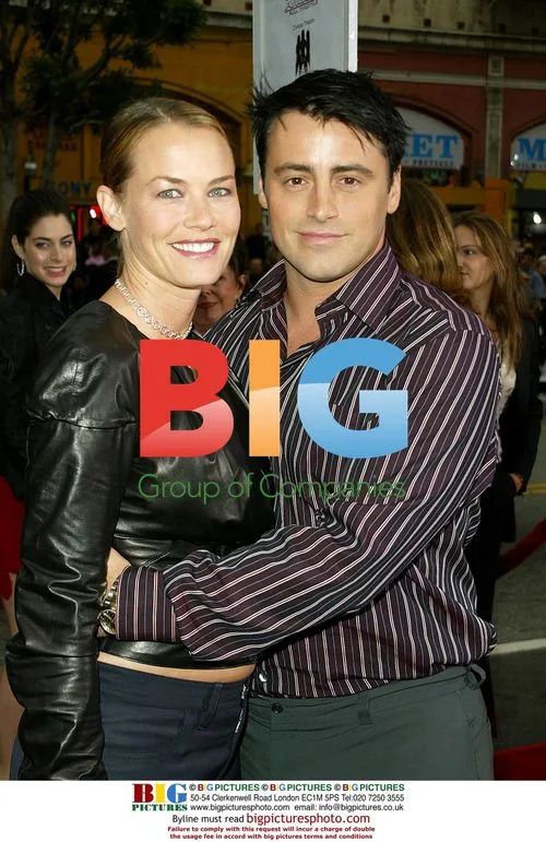 Matt Le Blanc & Wife at Charlie's Angels Premiere