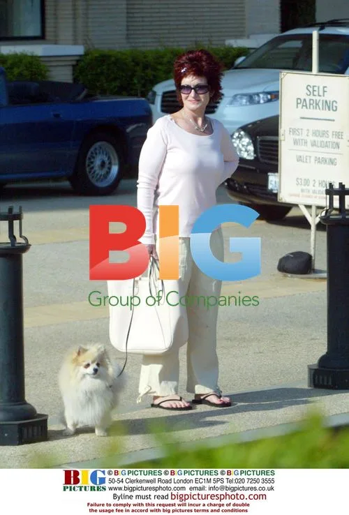 Sharon Osborne Shopping in Beverly Hills