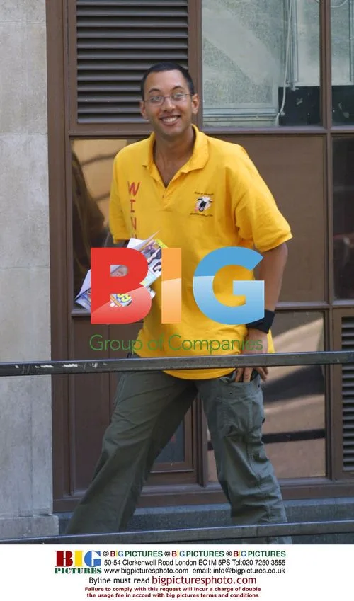 Big Brother's Jon Tickle at Radio One Studios