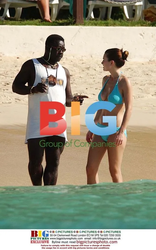Kirsty Gallagher in Barbados Bikini