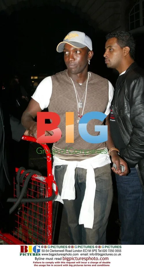 Footballer Dwight Yorke in London