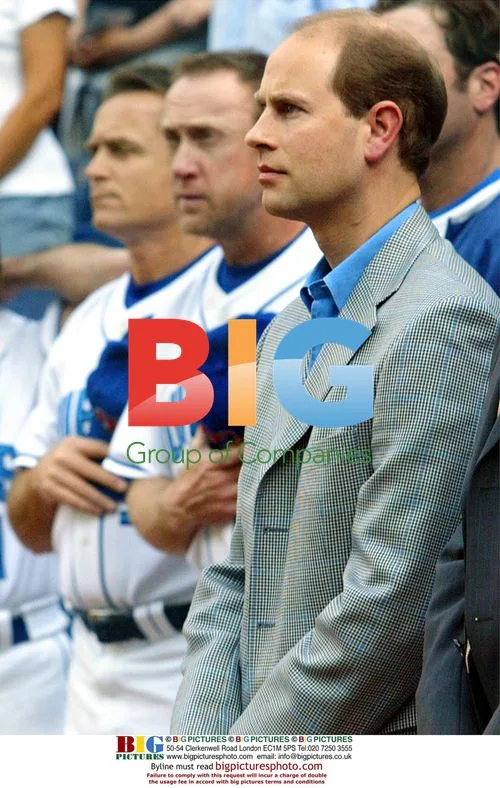 Prince Edward Throws First Pitch at Jays Game