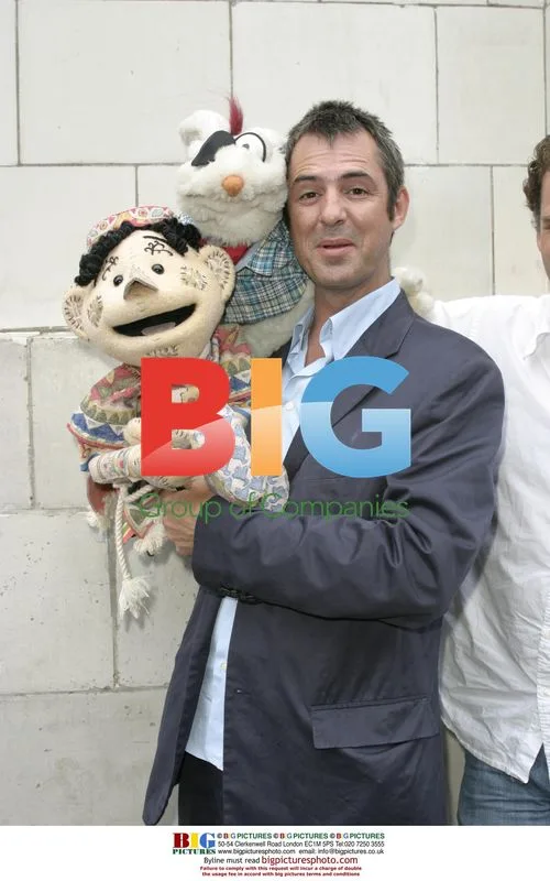 Neil Morrissey and Johnie McGlade at Charity Event