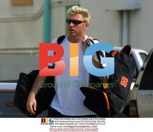 Boris Becker arrives at Miami Beach Hotel