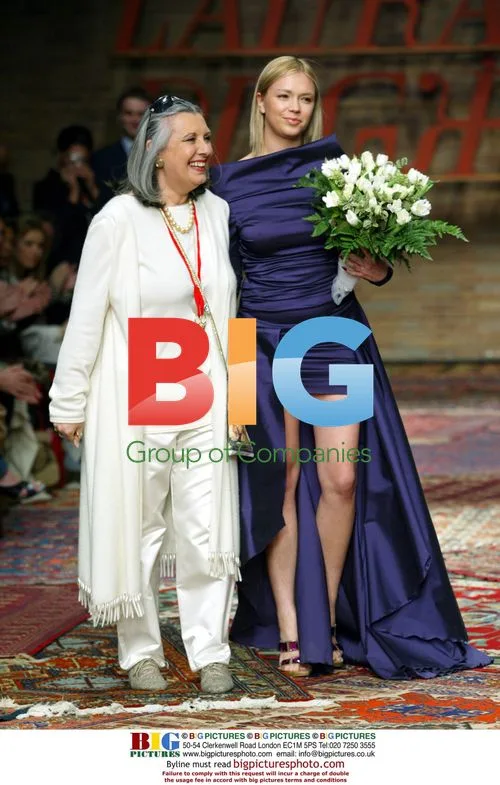 Xenia Gorbachev at Milan Fashion Show