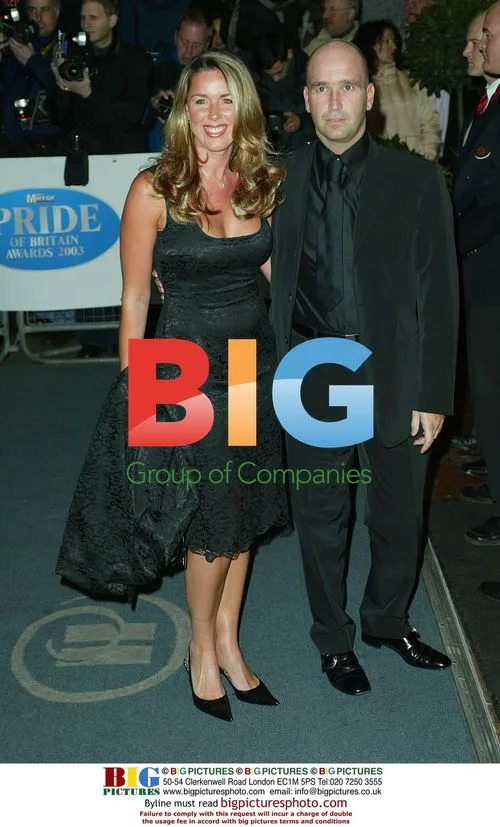 Claire Sweeney and boyfriend at Pride of Britain Awards 2003