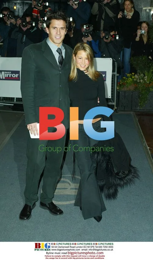 S Club 7's Rachel Stevens and Jeremy Edwards at Pride of Britain 2003