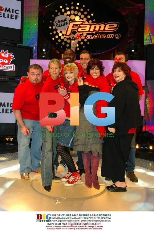 BBC 'Comic Relief Does Fame Academy' Launch