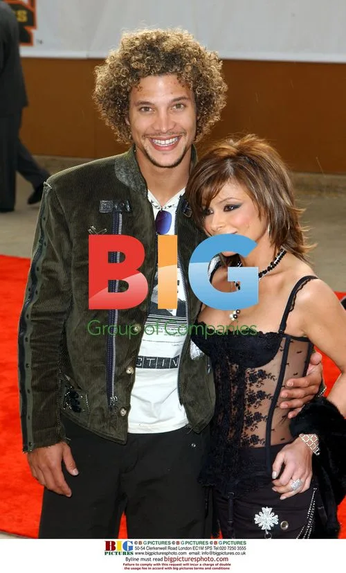Justin Guarini and Paula Abdul at Soul Train Awards