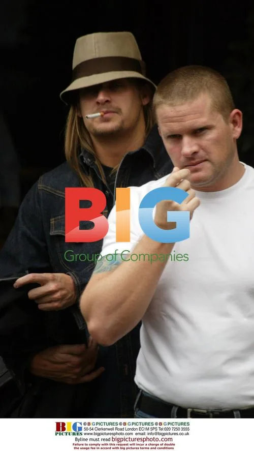 Kid Rock Leaving London Hotel
