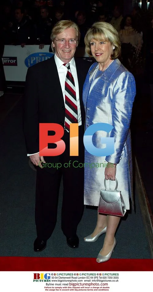 William Roache and wife Sarah at Pride of Britain Awards 2003