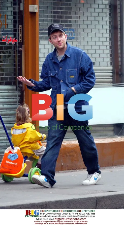 Damon Albarn Walking in London