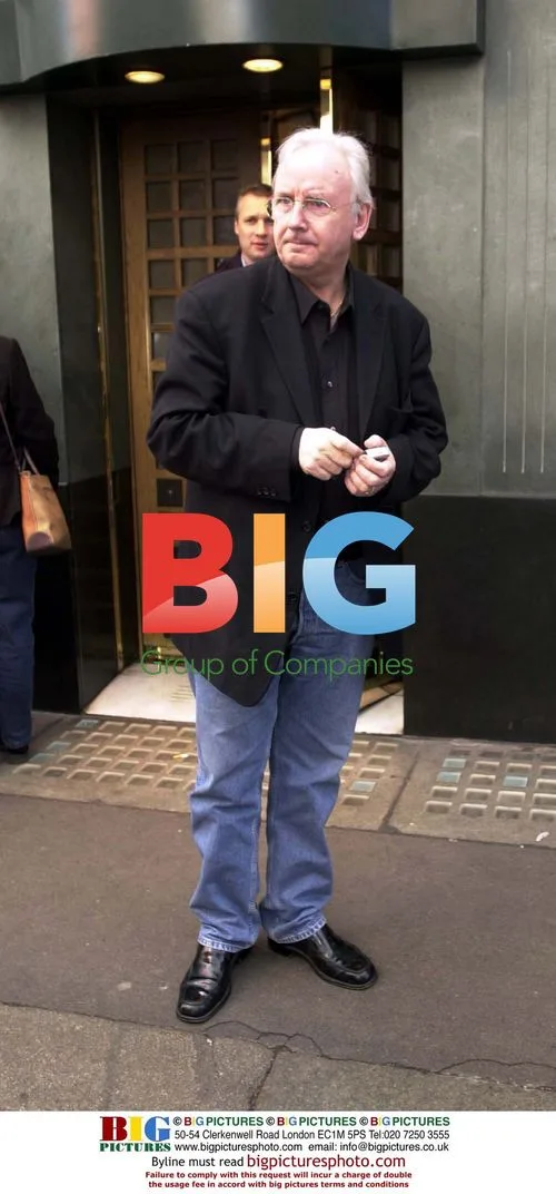 Pete Waterman Leaving The Ivy Restaurant
