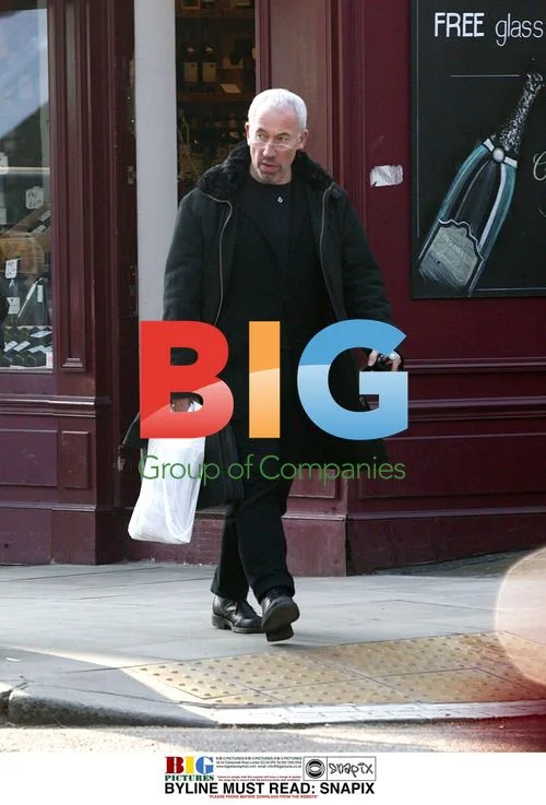 Simon Callow and Boyfriend Out in London