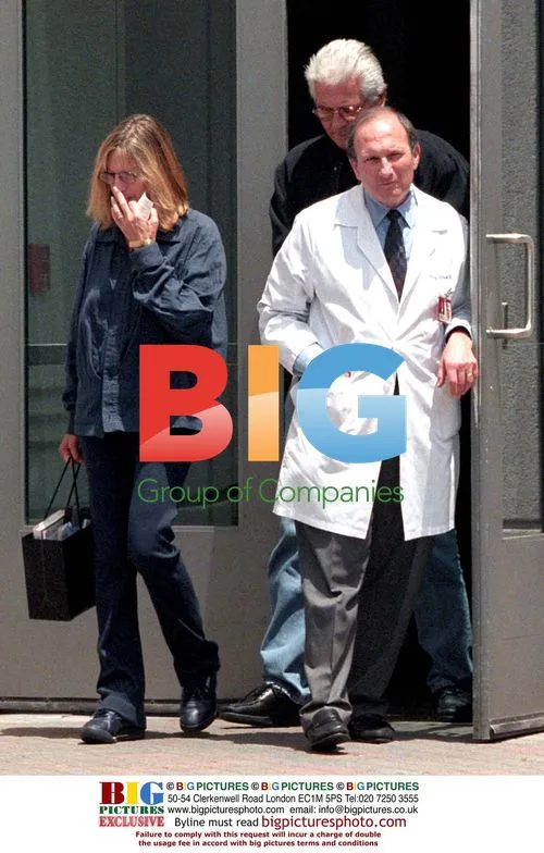 Barbra Streisand Leaving Medical Center