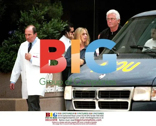 Barbra Streisand leaves medical center