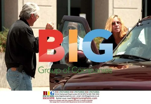 Barbra Streisand Leaving Medical Center