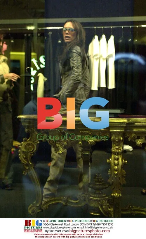 Victoria Beckham Shopping in Milan