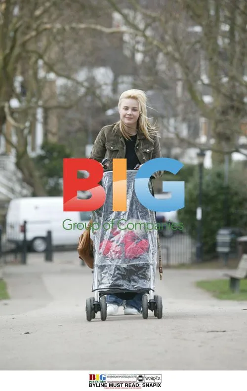 Gail Porter out with daughter in London