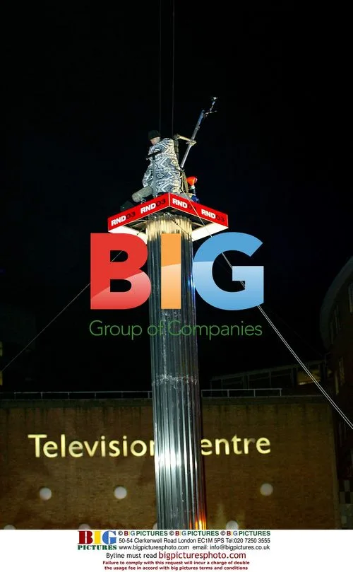 Comedian Jack Dee Suspended from Tower