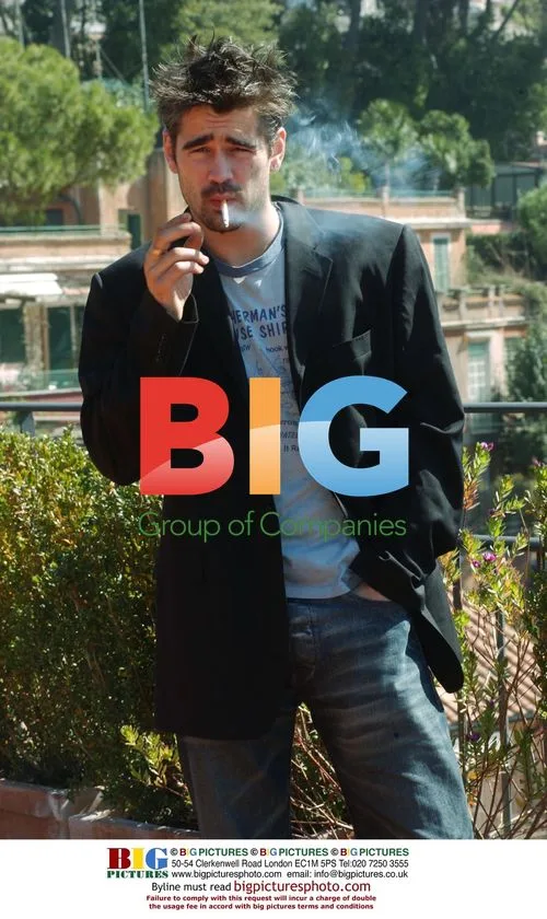 Colin Farrell Promoting 'The Recruit' in Rome