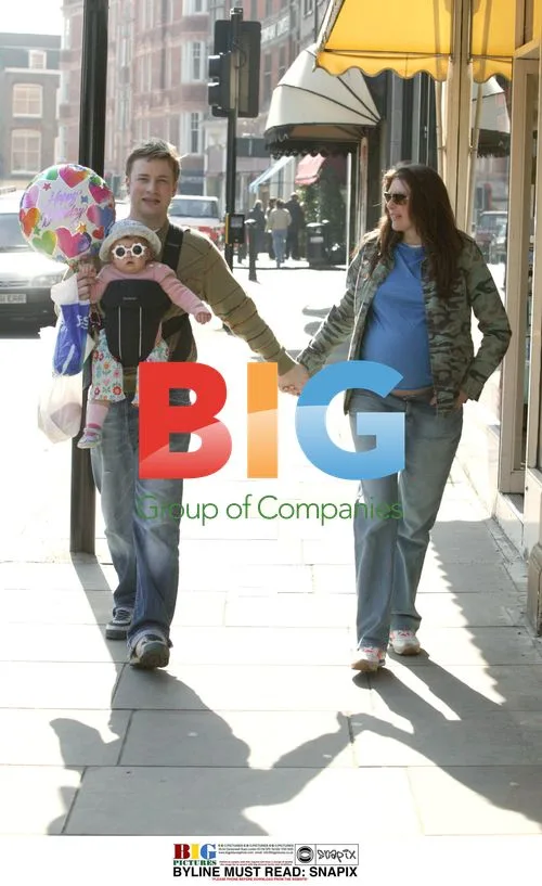 Jamie and Jules Oliver Take Baby Poppy Out