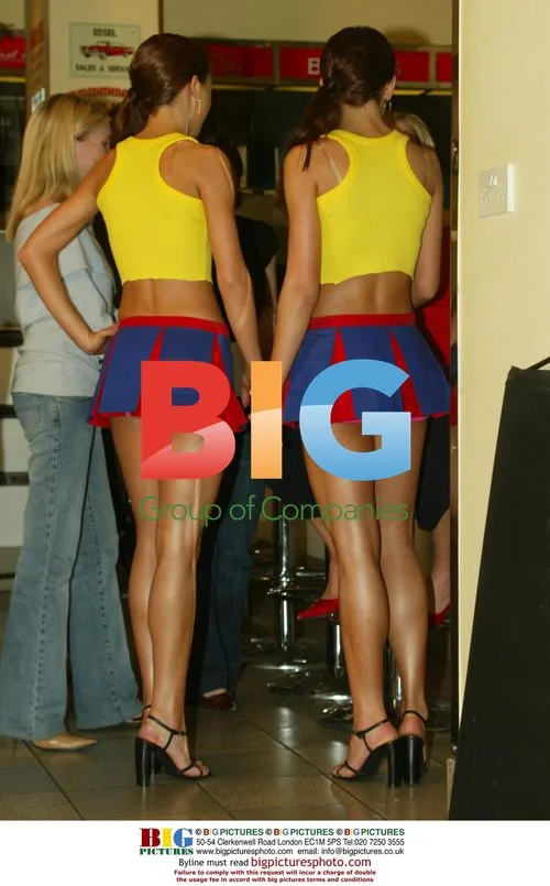 The Cheeky Girls with GMTV's Jenni Falconer