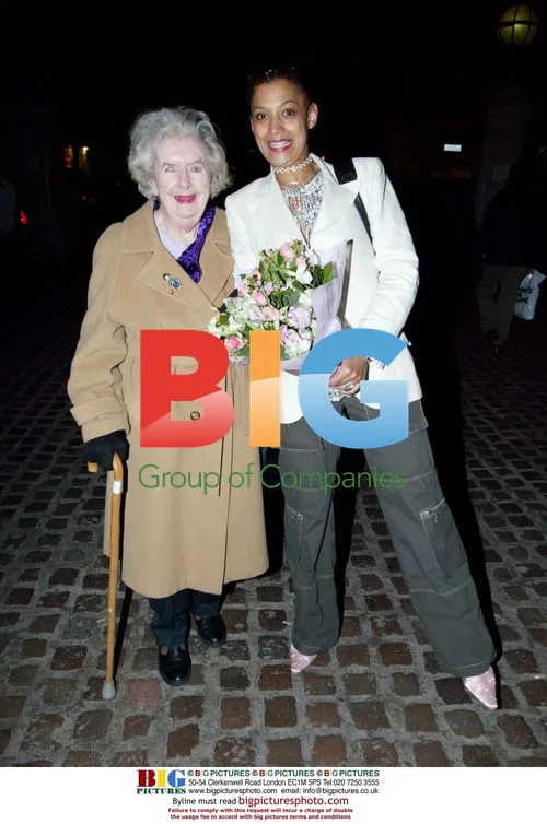 Cathy Tyson and Mother at Hotel After Party