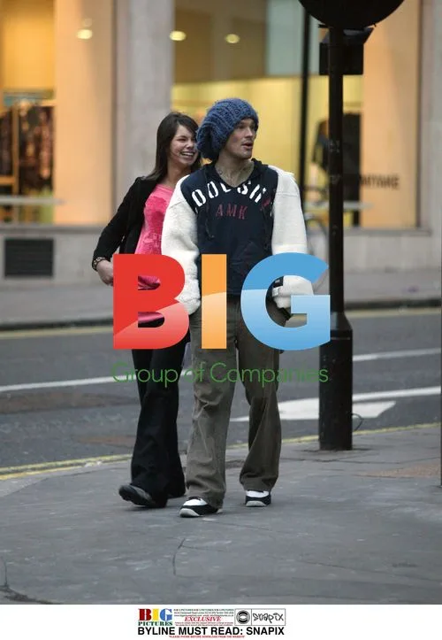 Freddie Ljungberg and girlfriend out in London