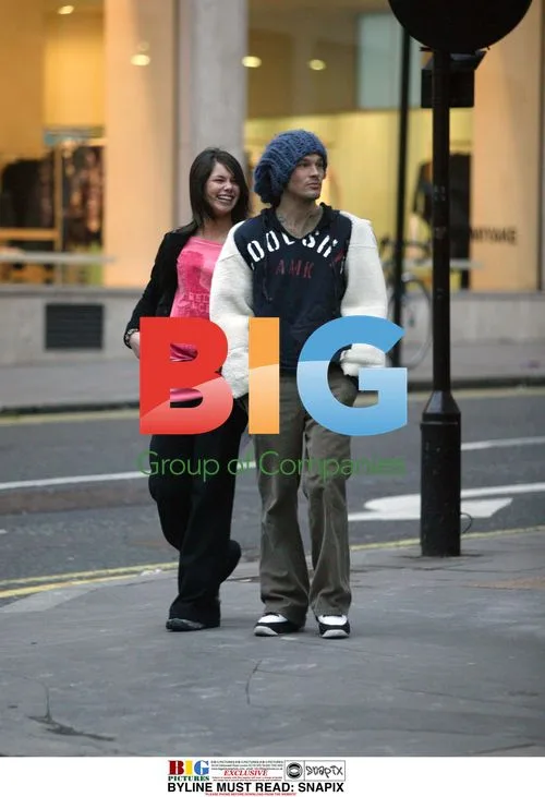 Freddie Ljungberg with girlfriend in London