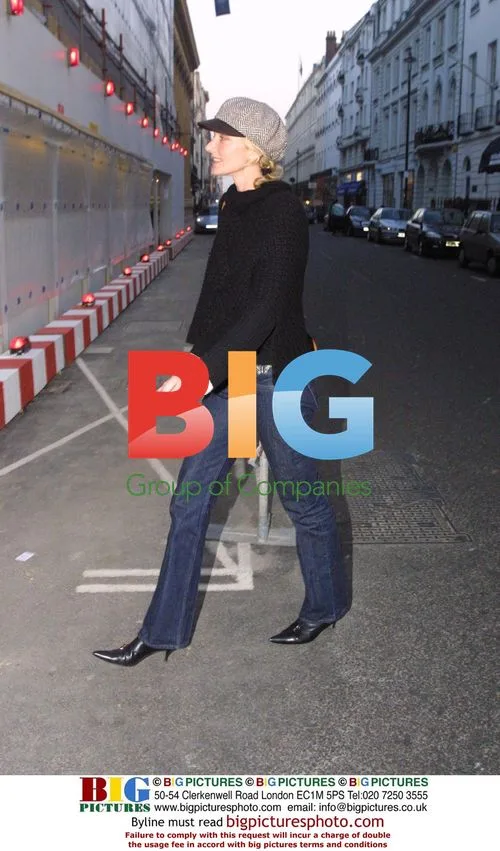 Superstar Celebrating at Film Premiere
