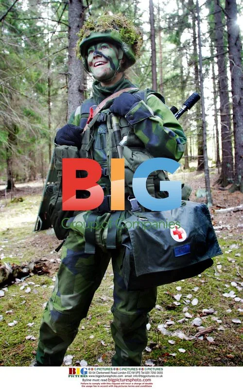 Crown Princess Victoria of Sweden in Military Training