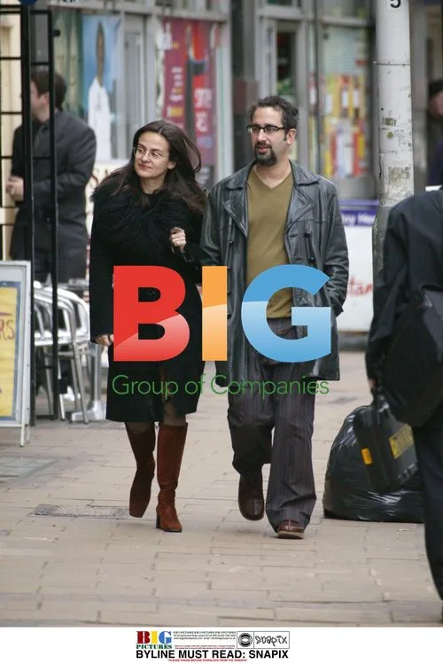 David Baddiel and Girlfriend Spotted in London