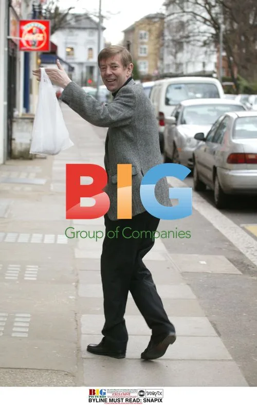 Henry Kelly Out Shopping in North London