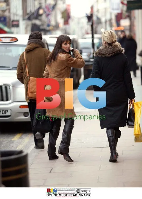 TV Presenter Carol Vorderman Shopping in London