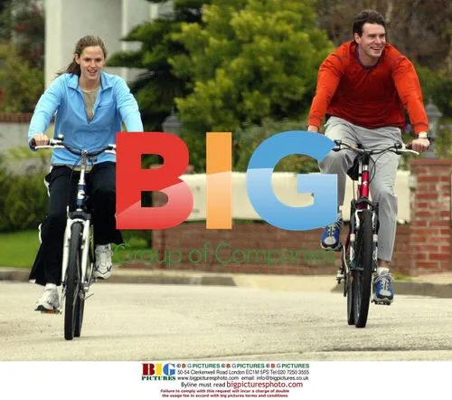 Jennifer Garner and Scott Foley Bike Ride