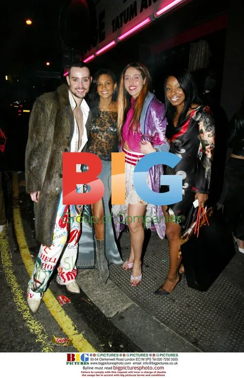 Alesha, Sabrina and Rocky at Voyage Couture Store Launch