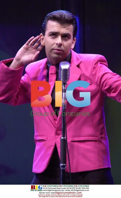 Ricky Aron as Cliff Richard in "Cliff" Musical