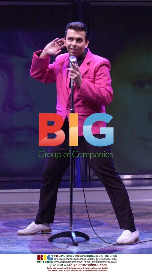 Ricky Aron as Cliff Richard in 'Cliff' Musical