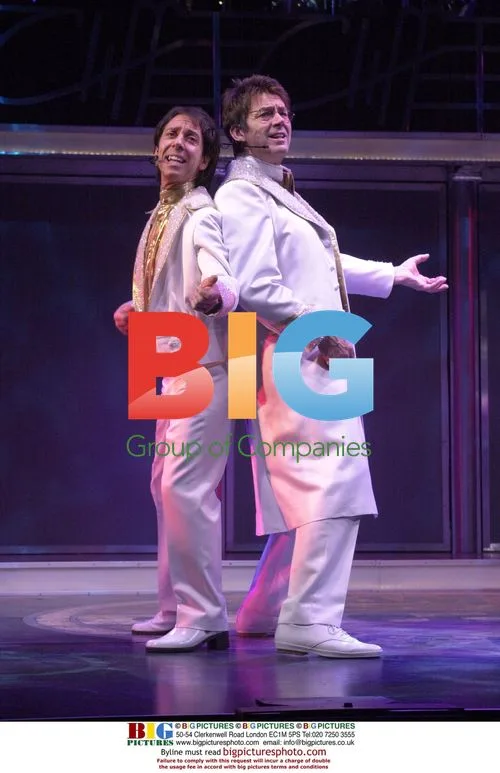 Mike Read and Jimmy Jemain in 'Cliff' Musical