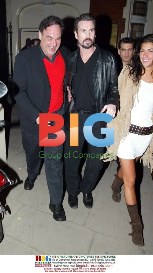 Oliver Stone and Gary Stretch Leaving Club