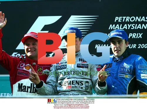 Formula One Podium Celebration