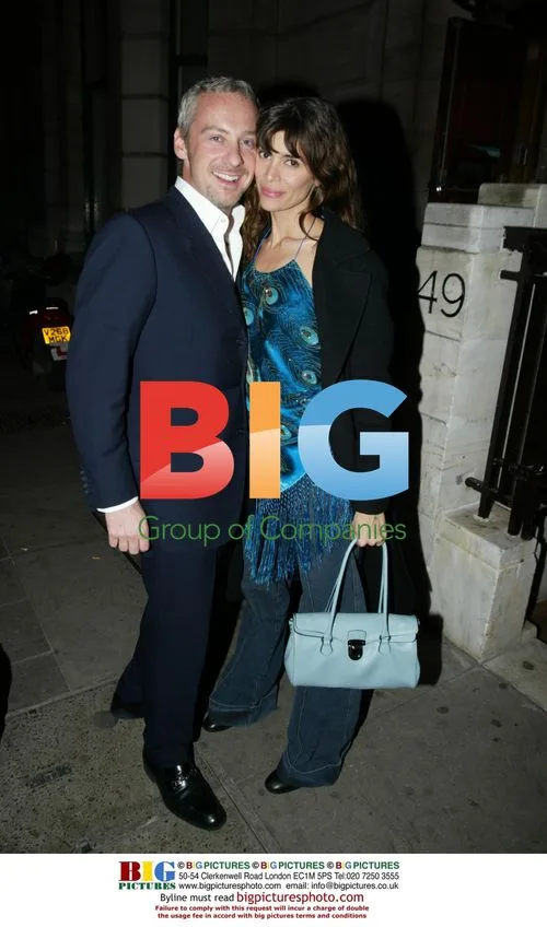 LISA B AND ANTON BILTON OUT IN LONDON'S WEST END