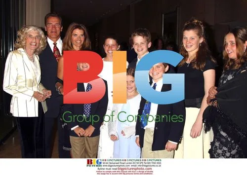 Eunice Shriver and family at tribute event