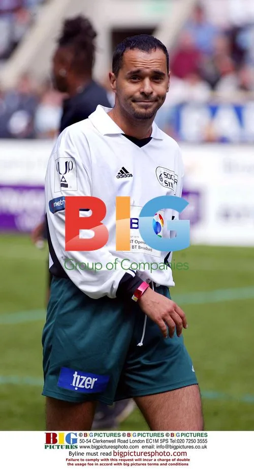 Celebrity soccer six at St James' Park