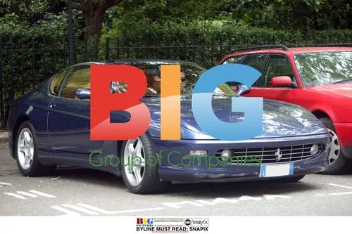 Paolo Di Canio Exiting Ferrari in Knightsbridge