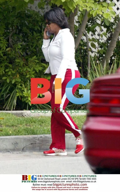 Oprah Winfrey Walking in Beverly Hills