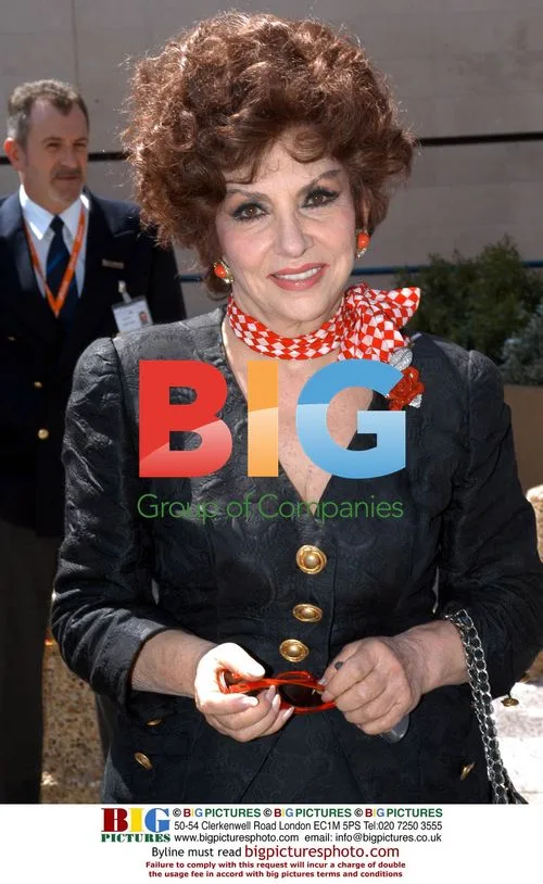 Gina Lollobridgida at Cannes Festival
